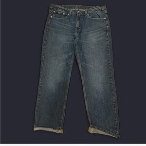 Levi's 514 Relaxed Fit Dark Blue Jeans